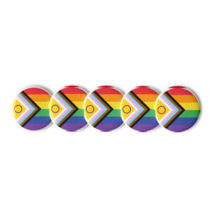 Rainbow Flag Pins (Set of 5)
