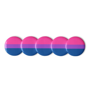 Bisexual Flag Pins (Set of 5)